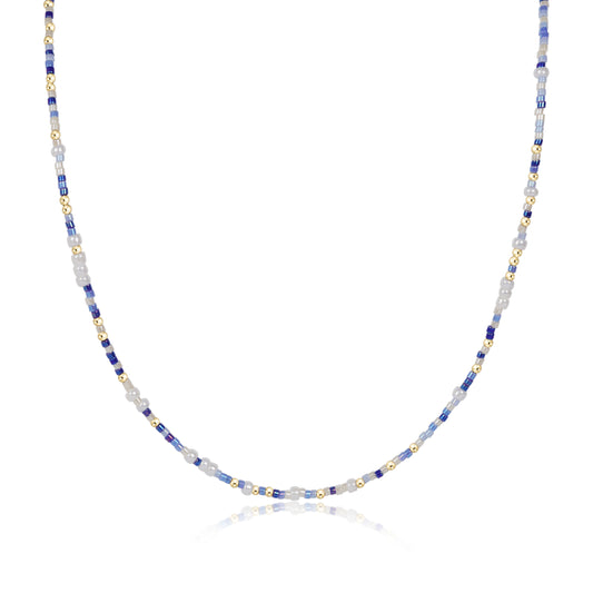 15" Choker Hope Unwritten Is a Smurf's Butt Blue