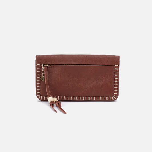 Lumen Continental Wallet Cocoa Bean