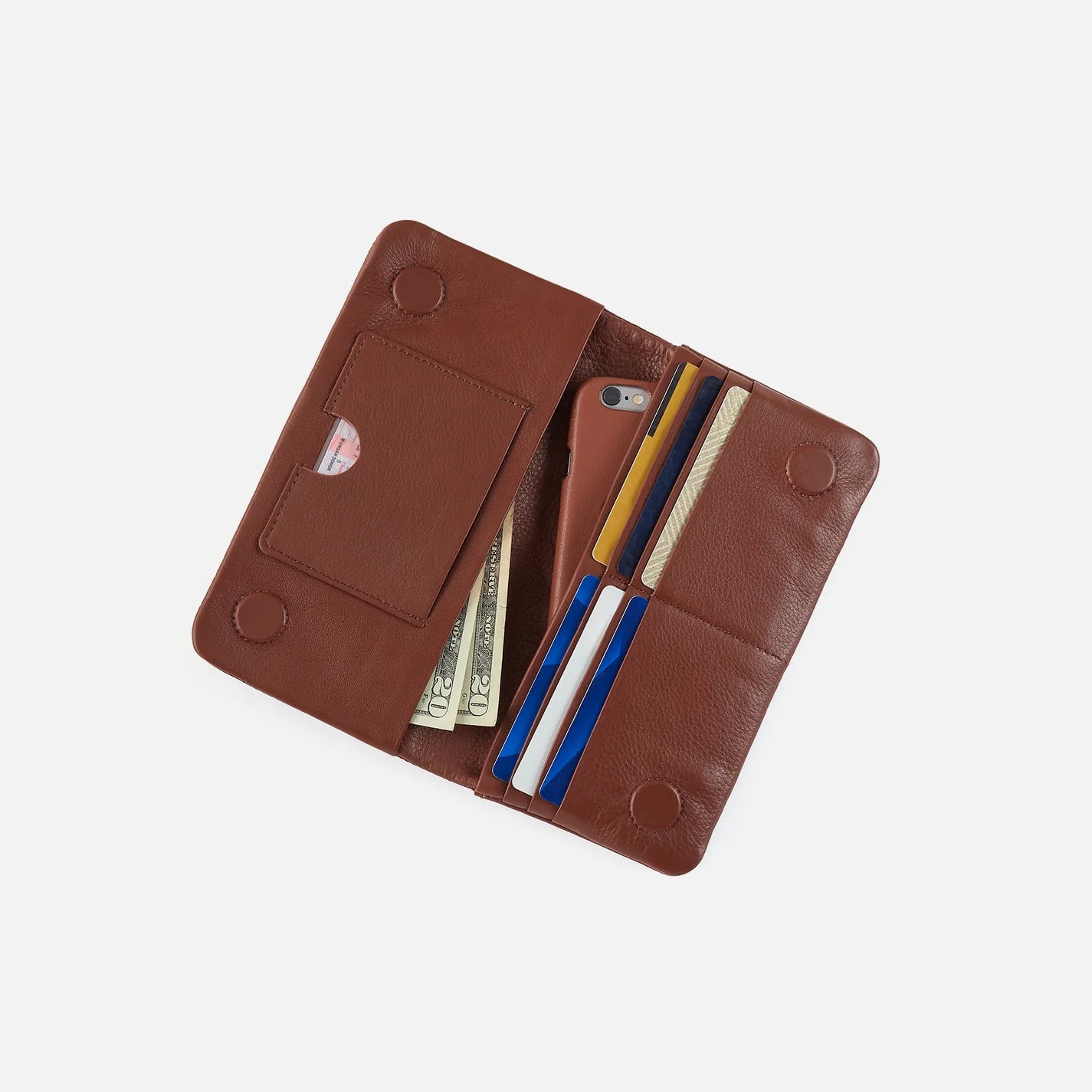 Lumen Continental Wallet Cocoa Bean