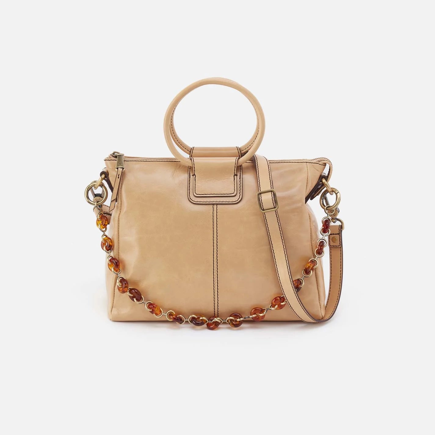 Sheila Medium Satchel Desert Sand