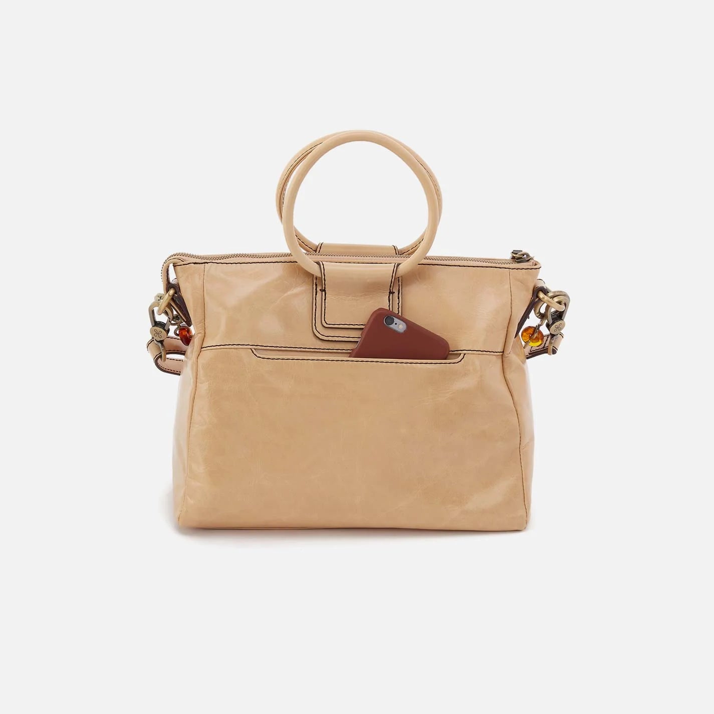 Sheila Medium Satchel Desert Sand