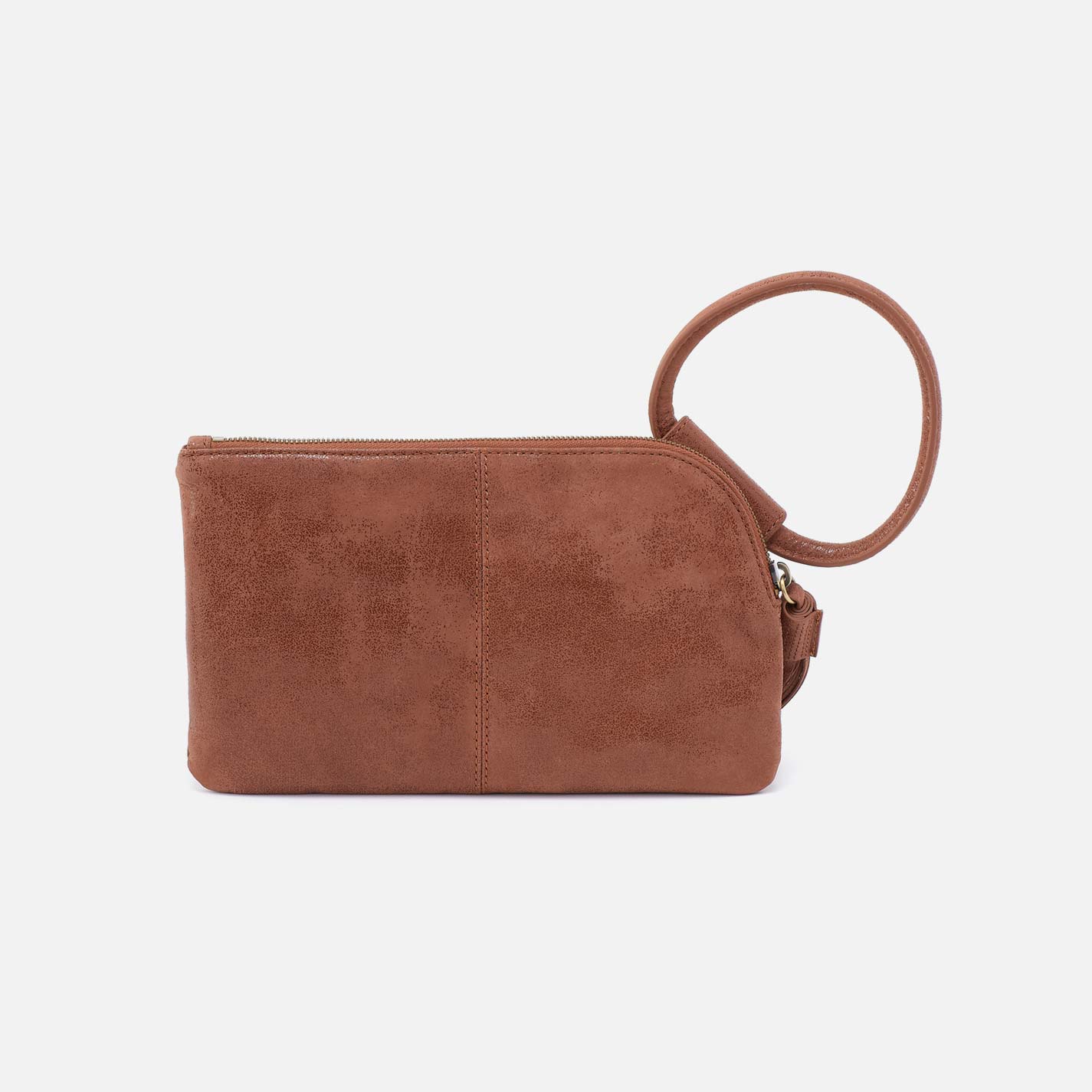 Sable Wristlet Burnished Saddle
