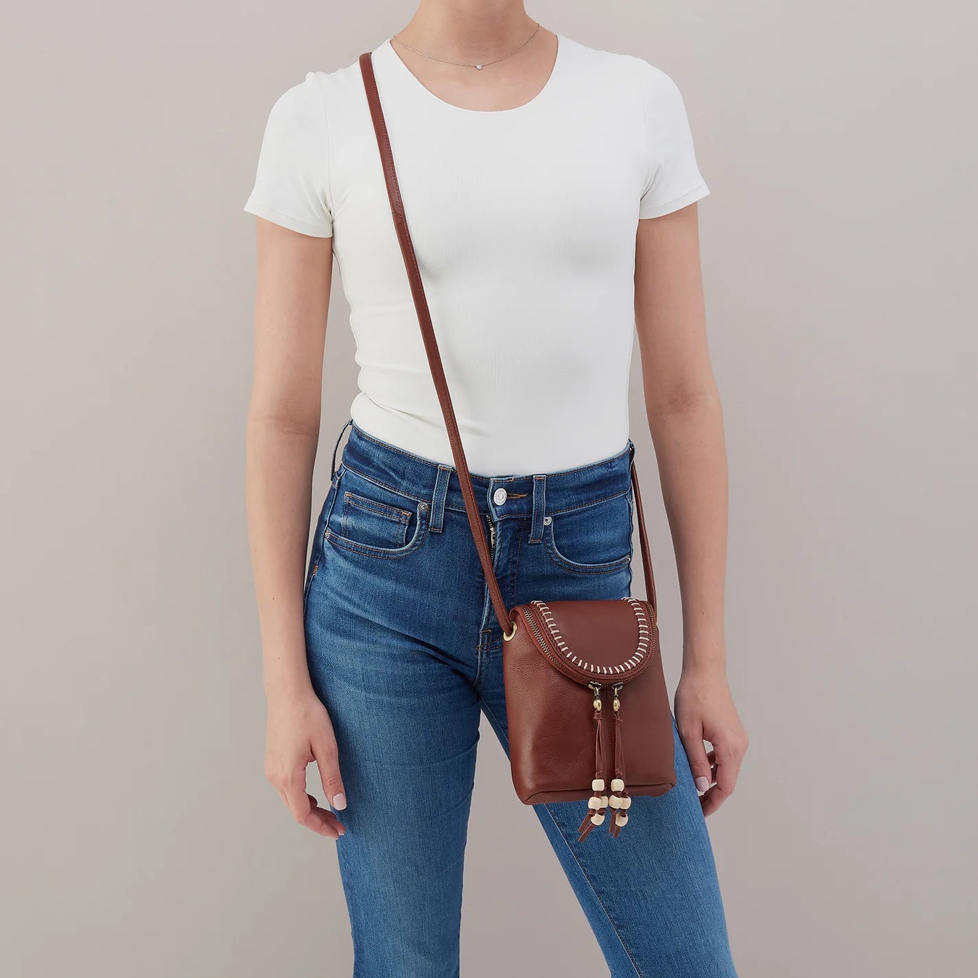Fern Crossbody Cocoa Bean