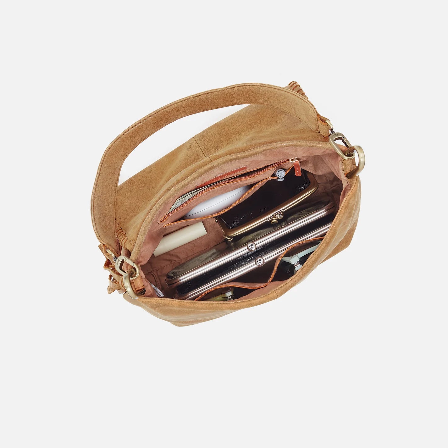 Harley Convertible Shoulder Bag Whiskey