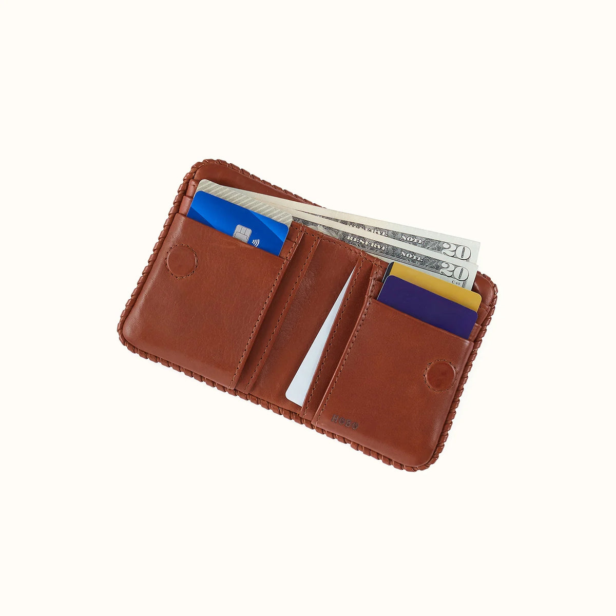 Lumen Kindling Brown Mini Wallet