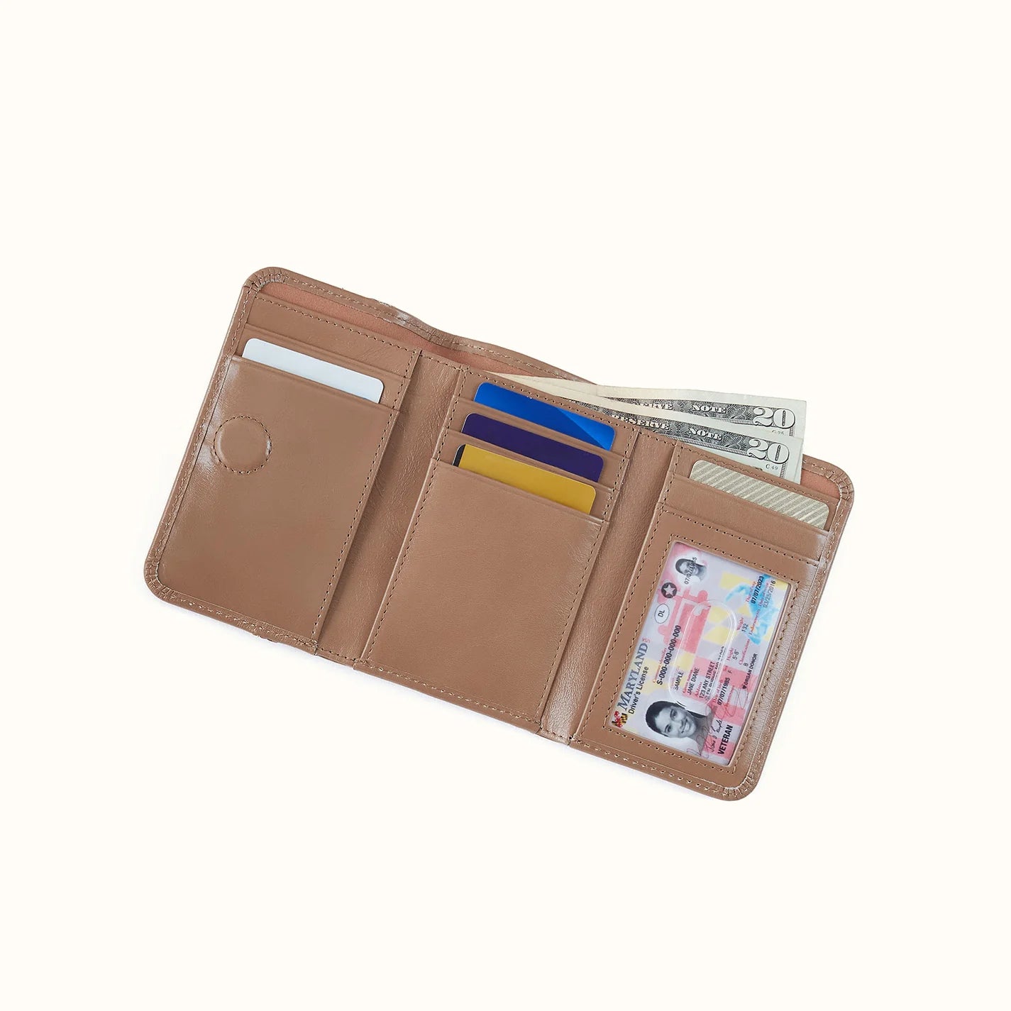 Jill Woodsmoke Trifold Wallet
