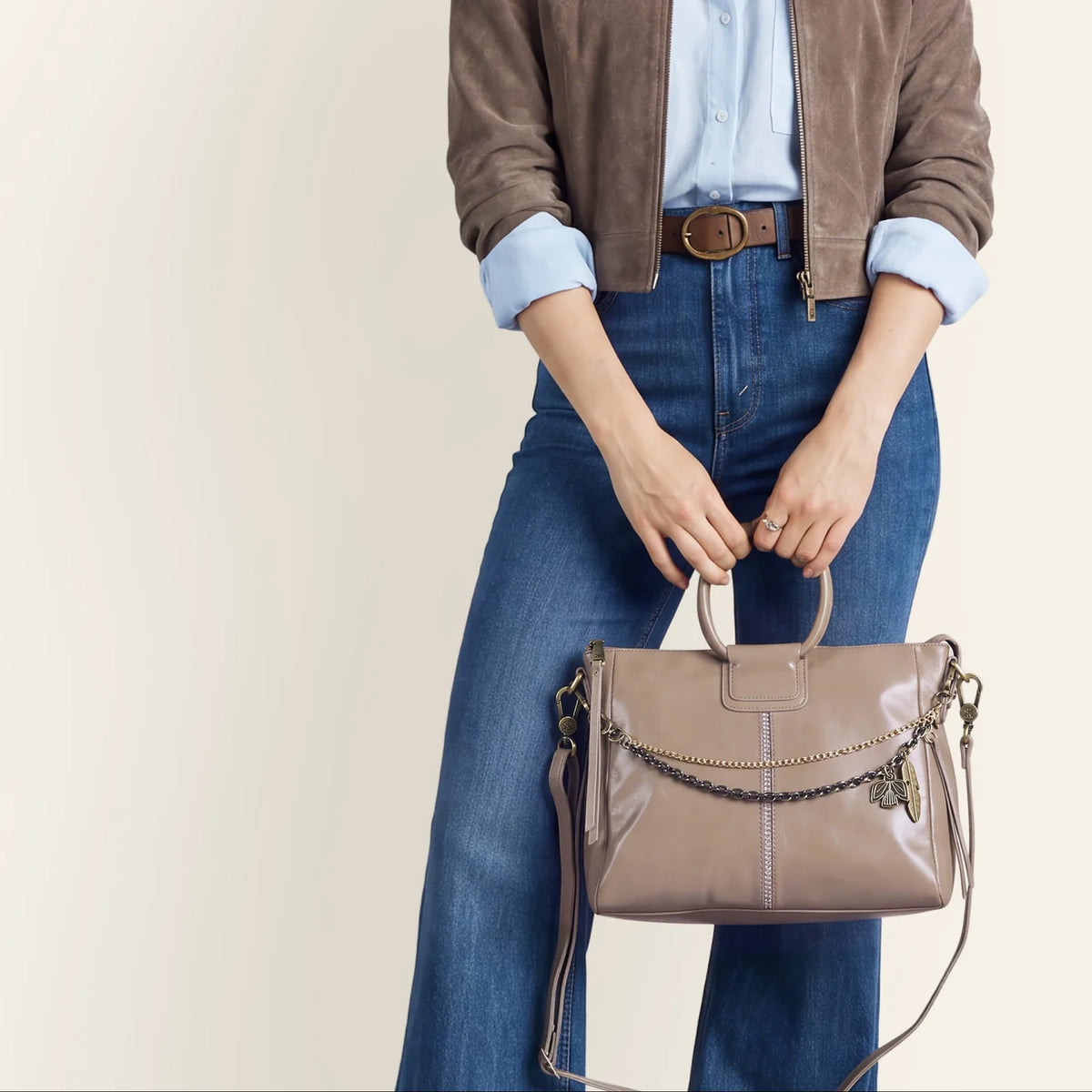 Sheila Woodsmoke Medium Satchel