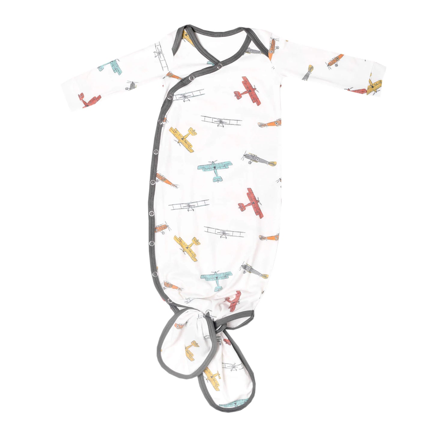 Newborn Knotted Gown Ace