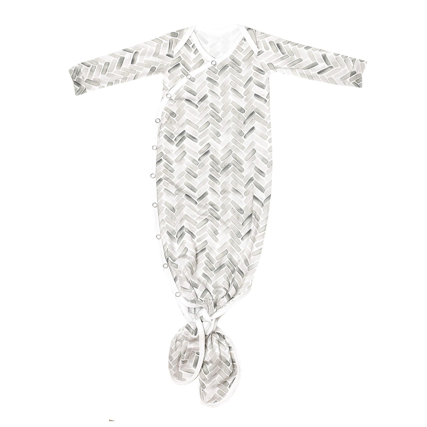 Newborn Knotted Gown Alta