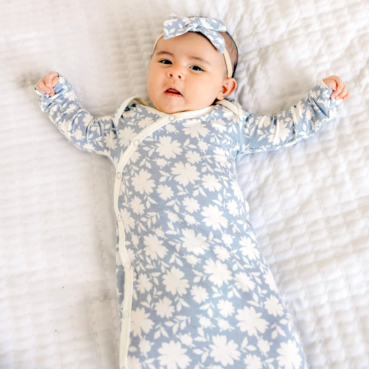 Newborn Knotted Gown Lacie