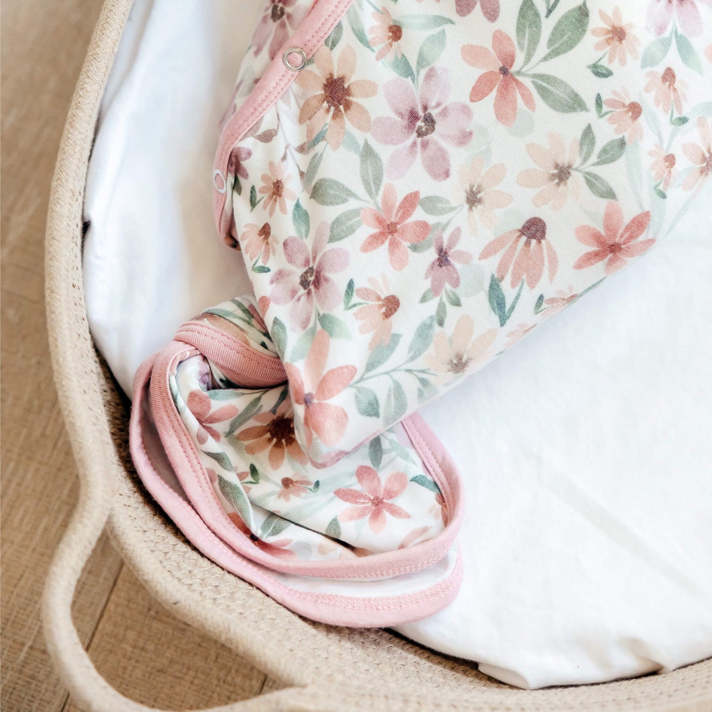 Newborn Knotted Gown Natalie