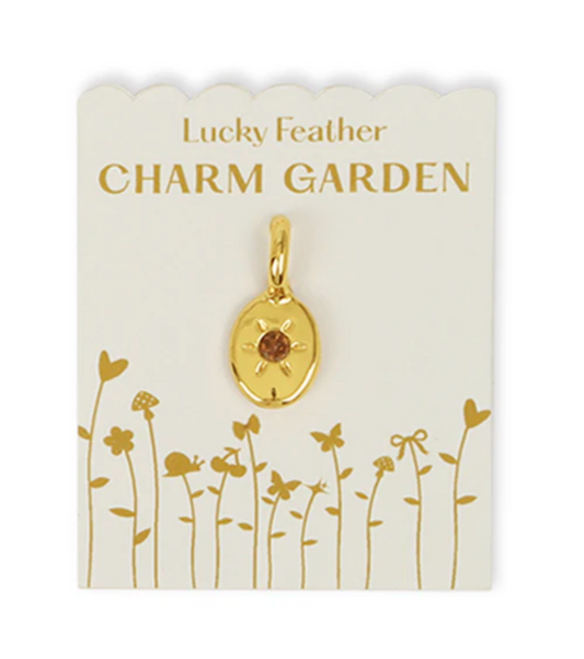 Charm Garden Gold Charm Birthstone November