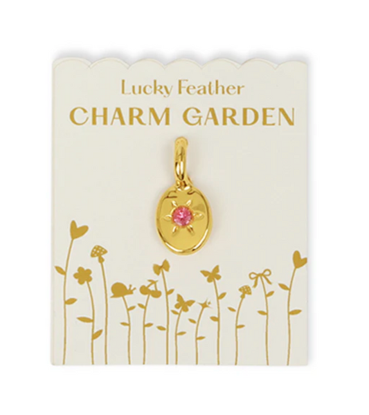 Charm Garden Gold Charm Birthstone October