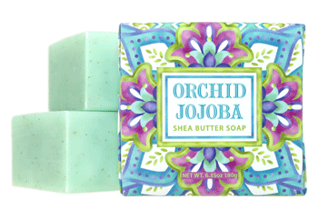 Orchid Jojoba Mini Shea Butter Soap