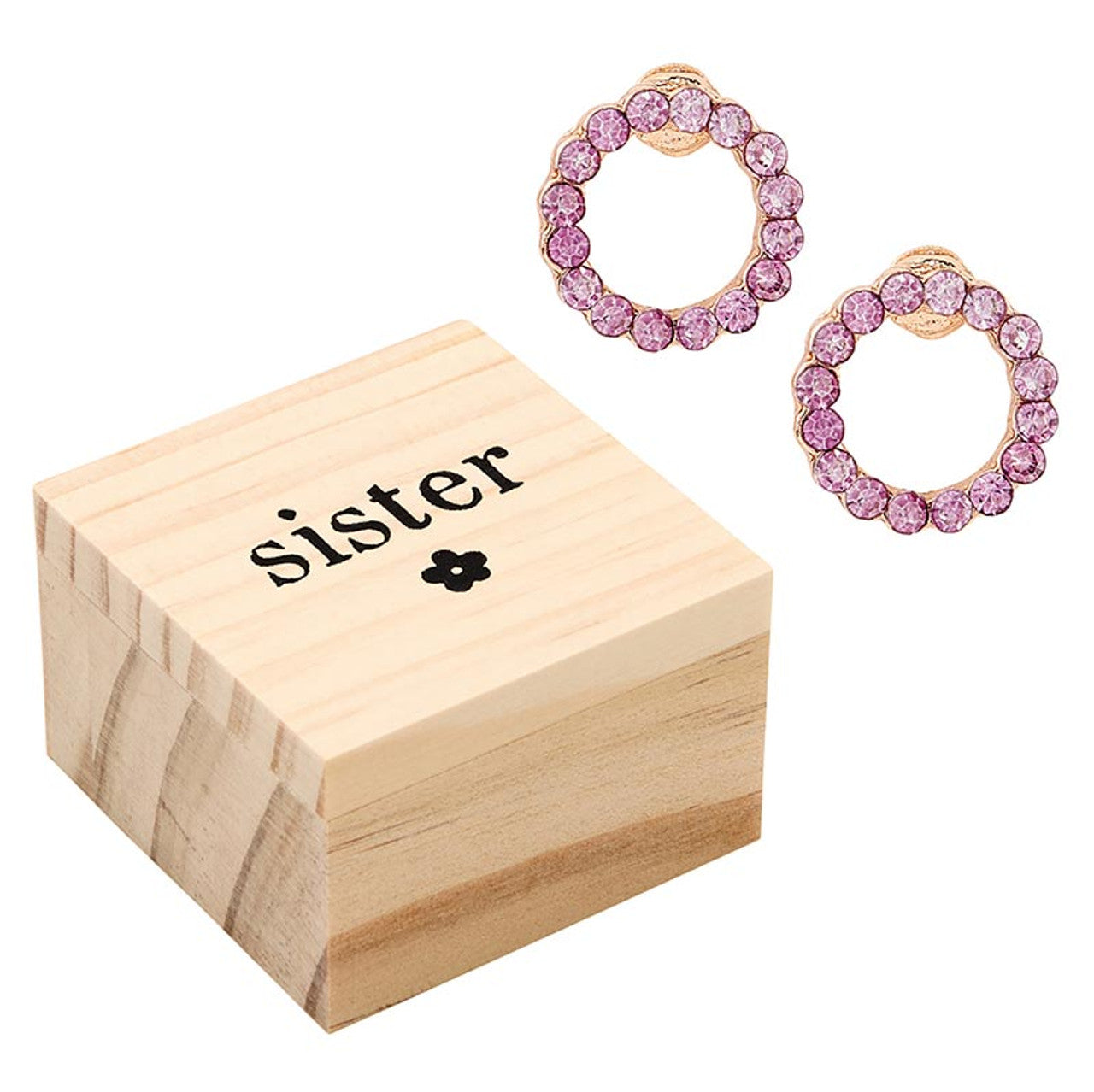 Treasure Box Earrings Sister