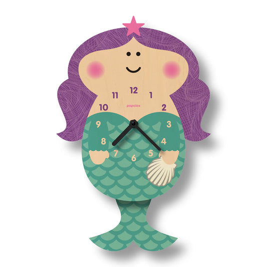 Mermaid Pendulum Clock