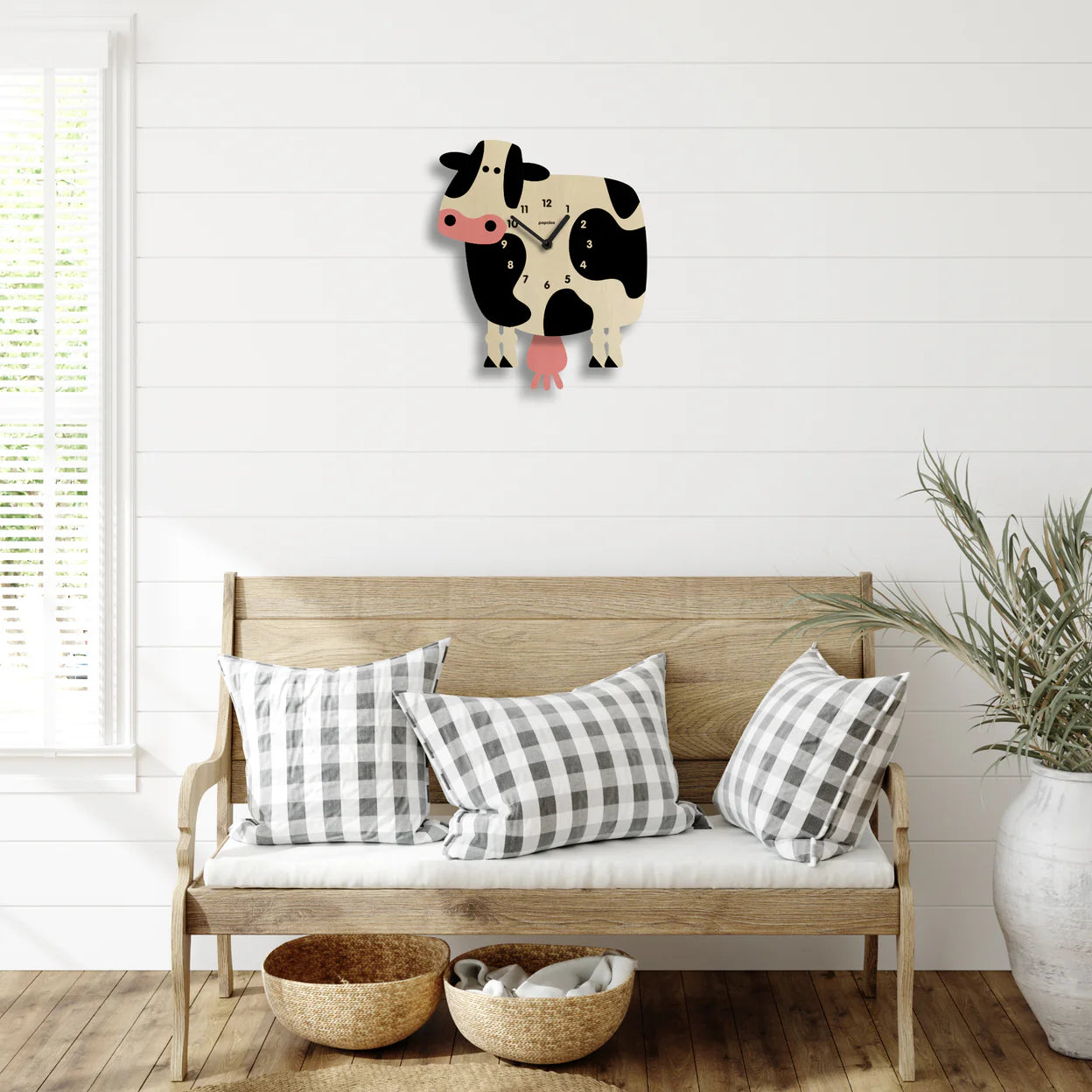Cow Pendulum Clock