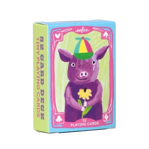Katie Vernon Tiny Playing Cards Pig