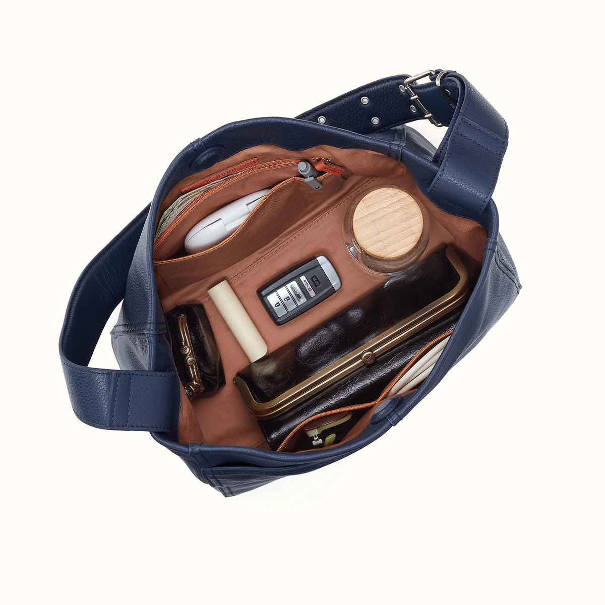 Render Ink Navy Shoulder Bag