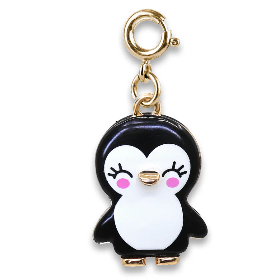 Gold Penguin Charm