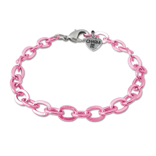 Charm It Bracelet Pink