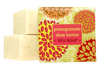 Pomegranate 6oz Shea Butter Soap