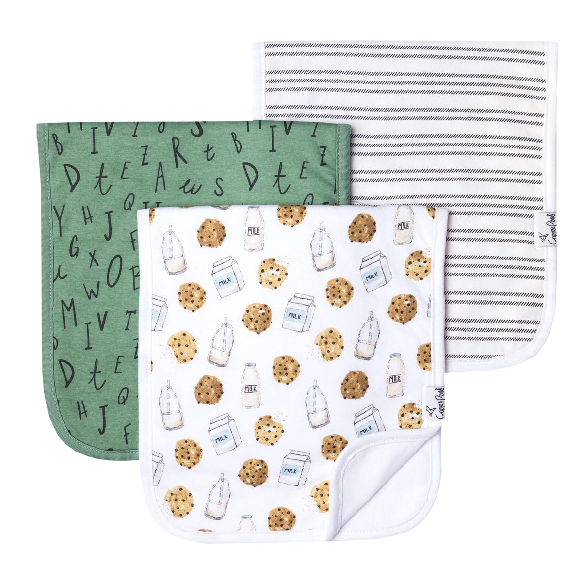 Burp Cloths Chip Set of 3