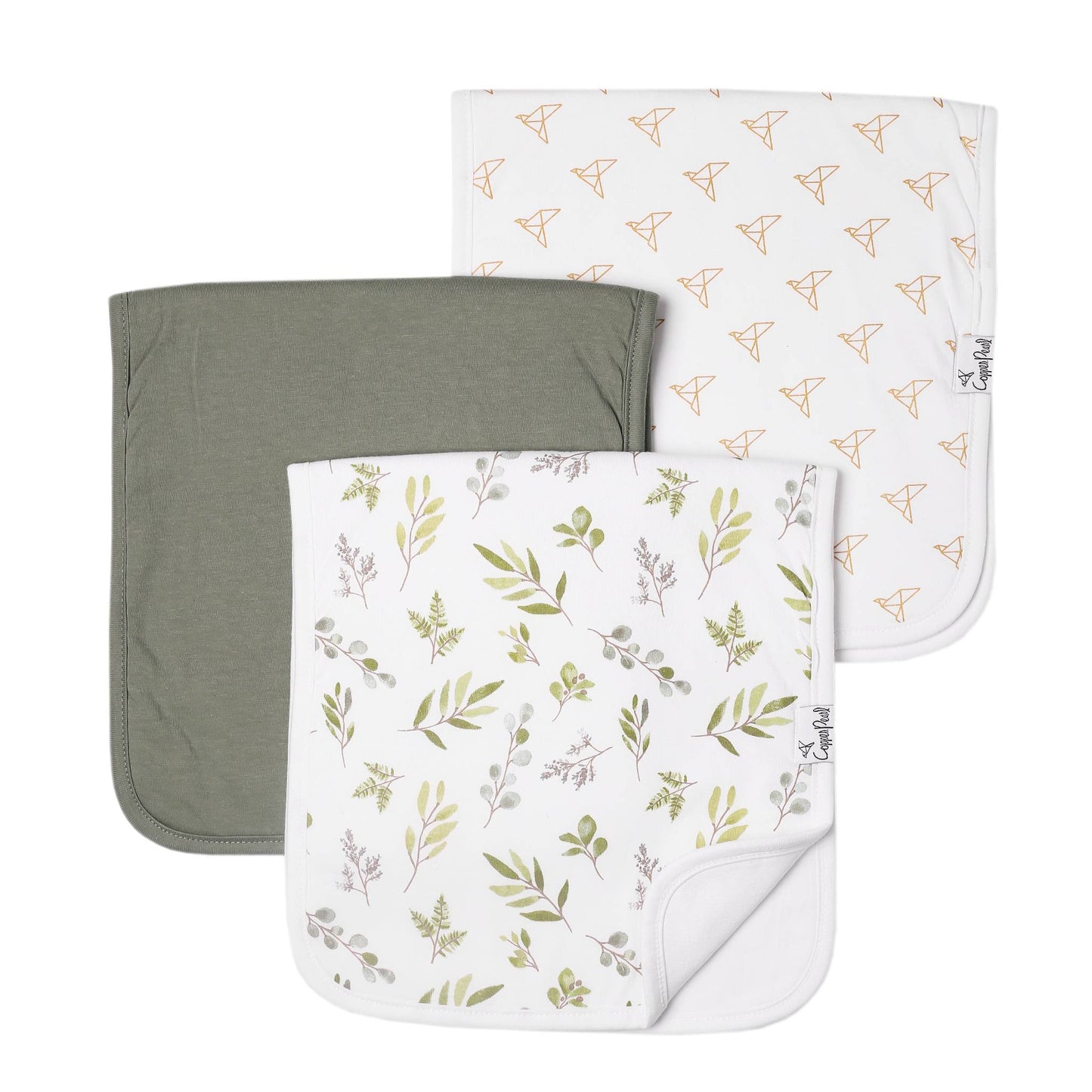 Burp Cloths Set of 3 Haven
