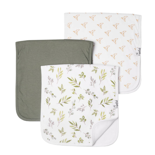 Burp Cloths Set of 3 Haven