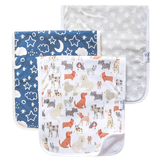 Burp Cloths Rufus Set of 3