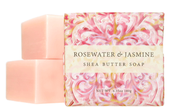 Rosewater Jasmine Mini Shea Butter Soap