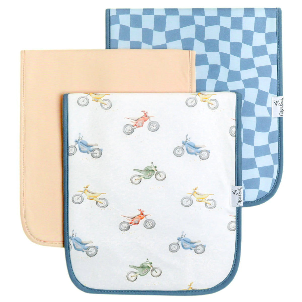 Burp Cloths Ryder Set of 3