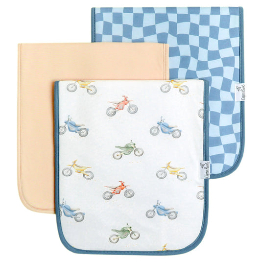 Burp Cloths Ryder Set of 3