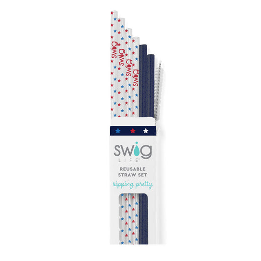 Oh My Stars Reusable Straw Set