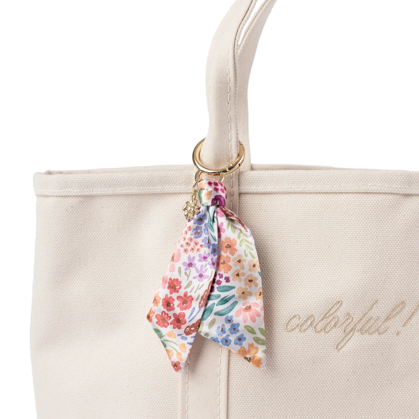 Countryside Blooms Satin Keychain