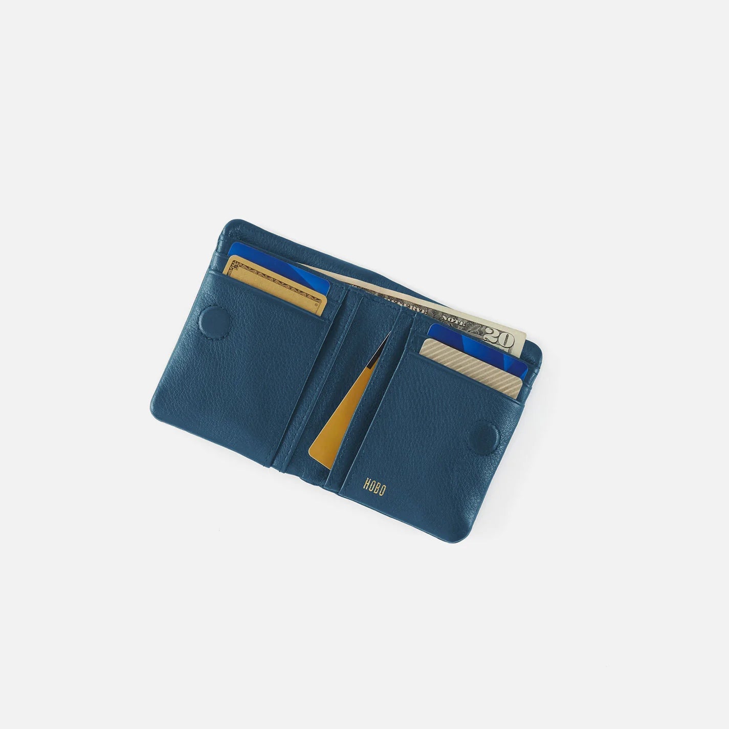 Lumen Mini Wallet Peacock Feather