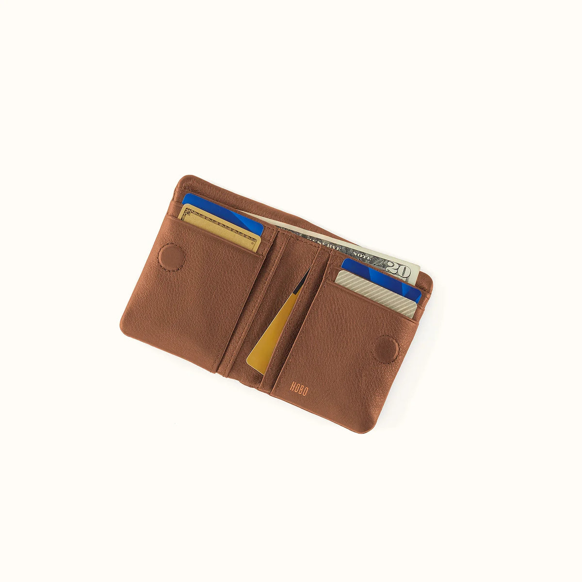 Lumen Timber Brown Mini Wallet