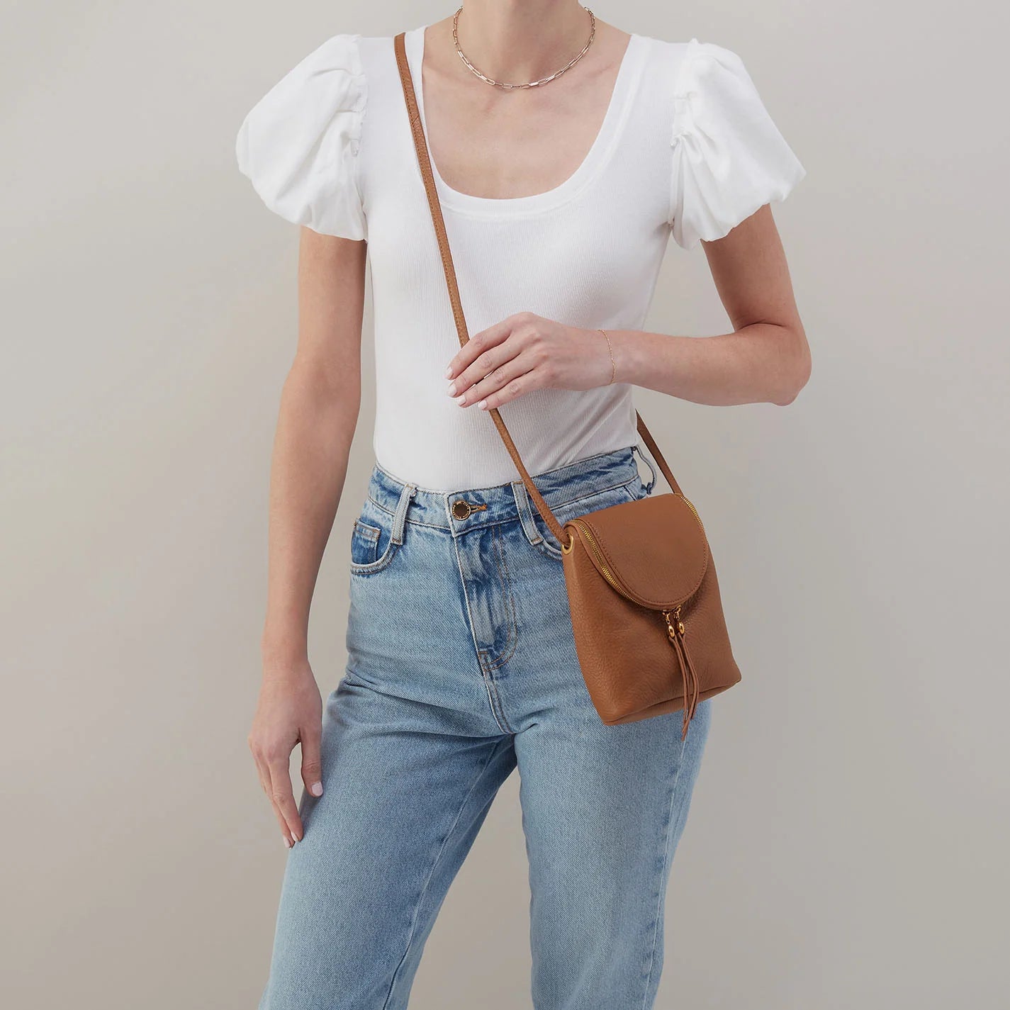Fern Crossbody Warm Honey