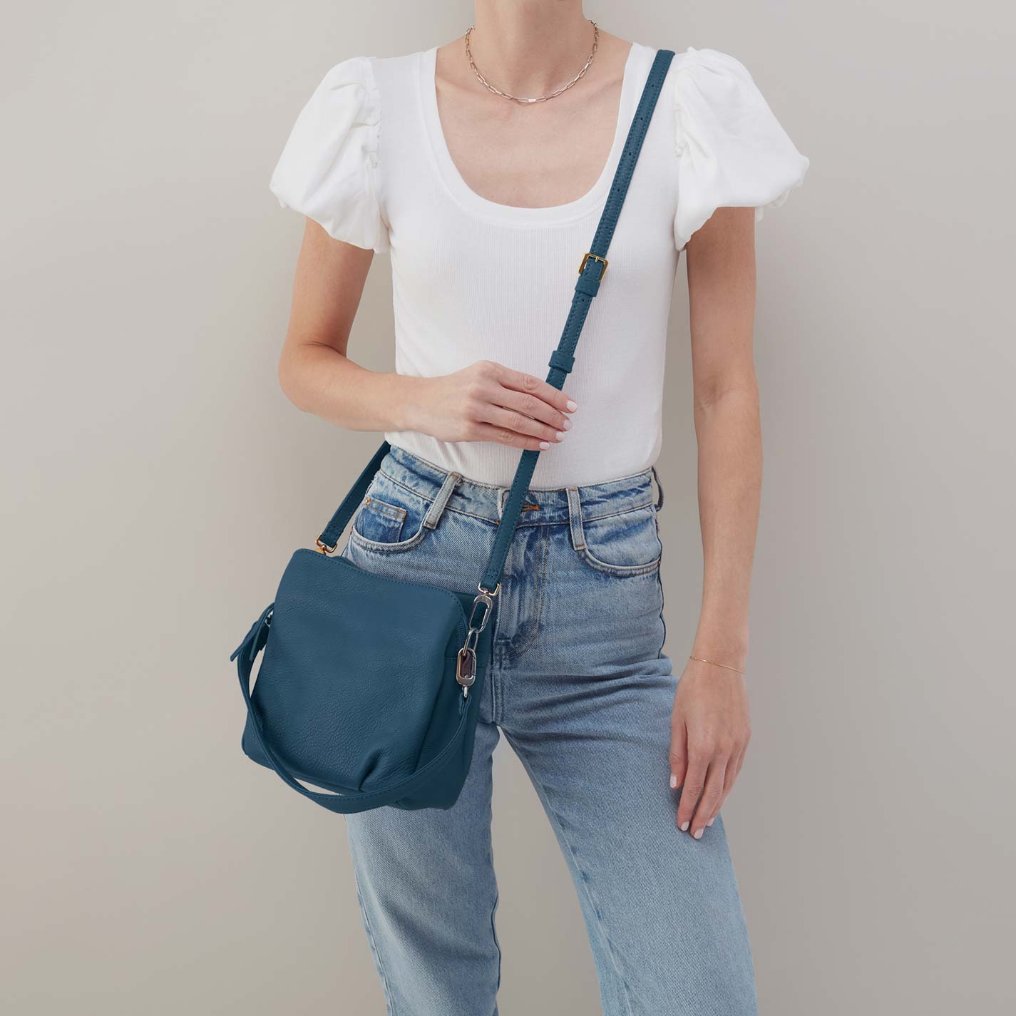 Starr Convertible Shoulder Bag Peacock Feather