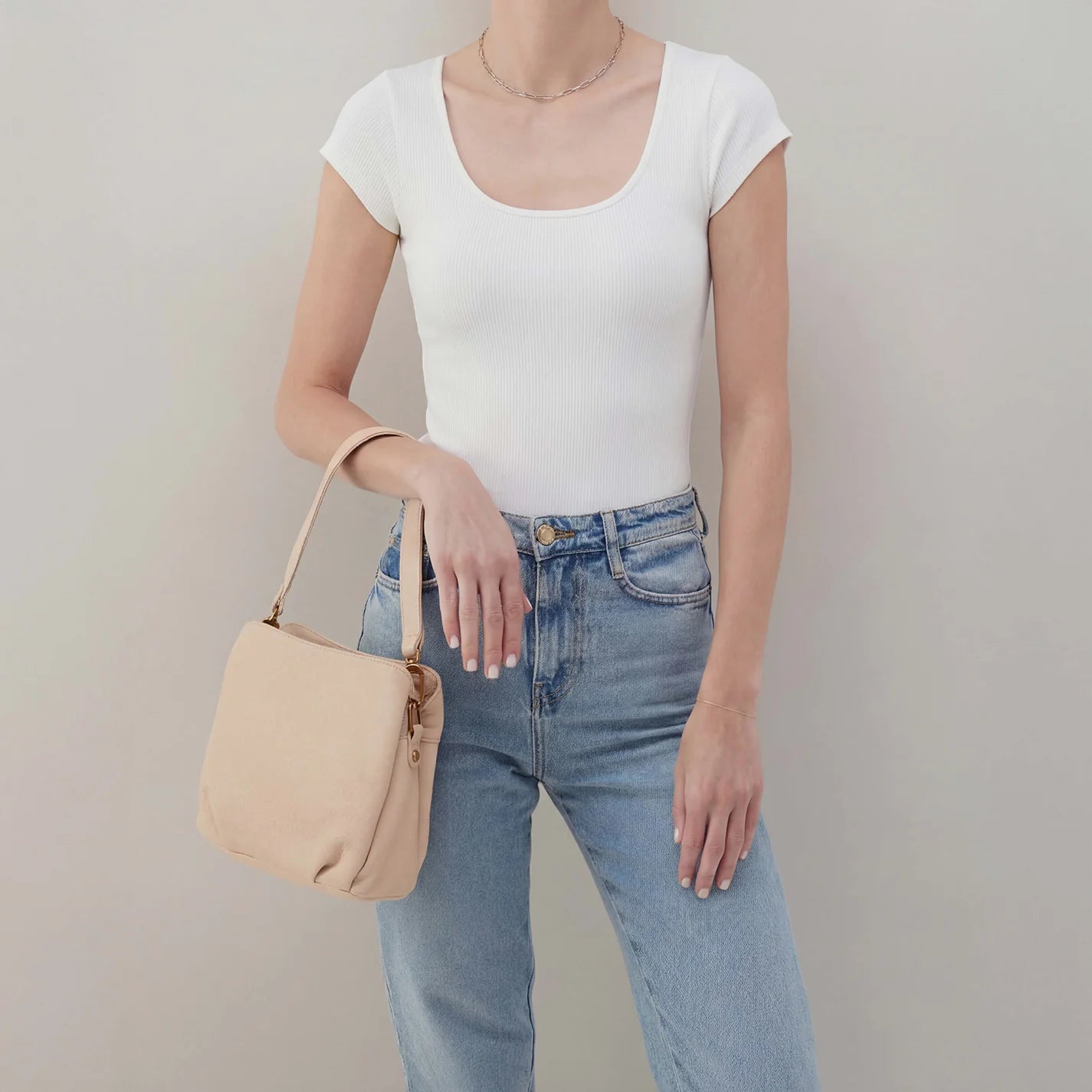 Starr Convertible Shoulder Bag Stonewash