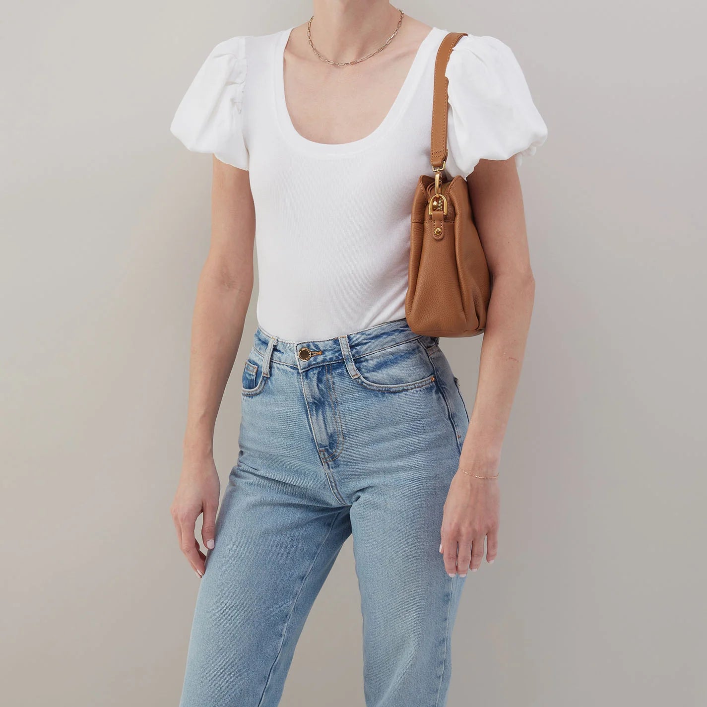 Starr Convertible Shoulder Bag Warm Honey