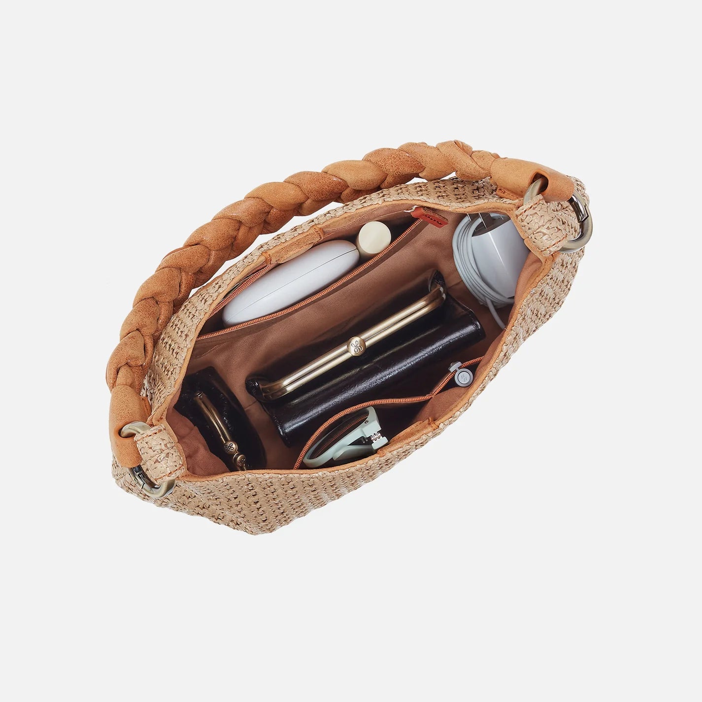 Madison Shoulder Bag Meadow Woven Straw