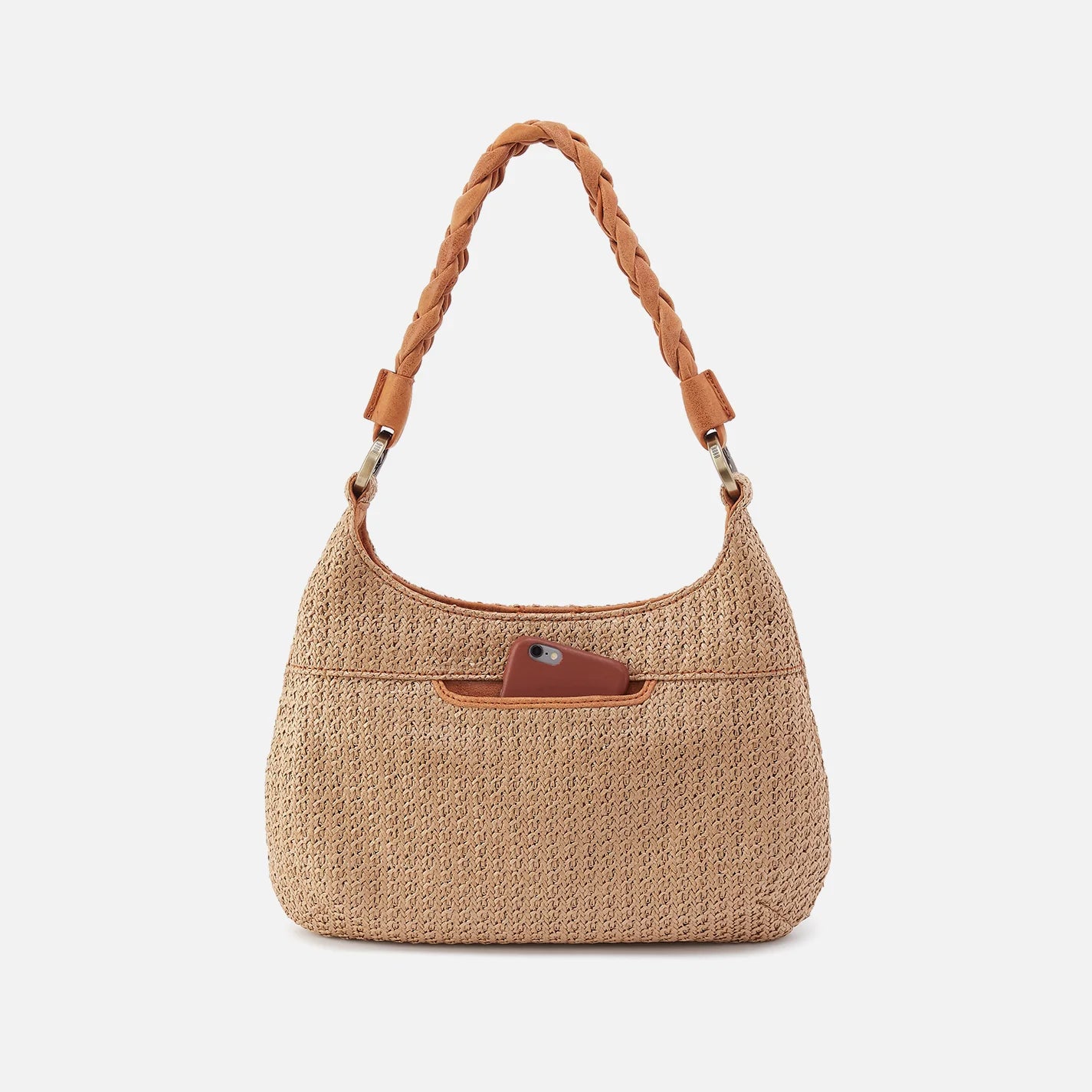 Madison Shoulder Bag Meadow Woven Straw