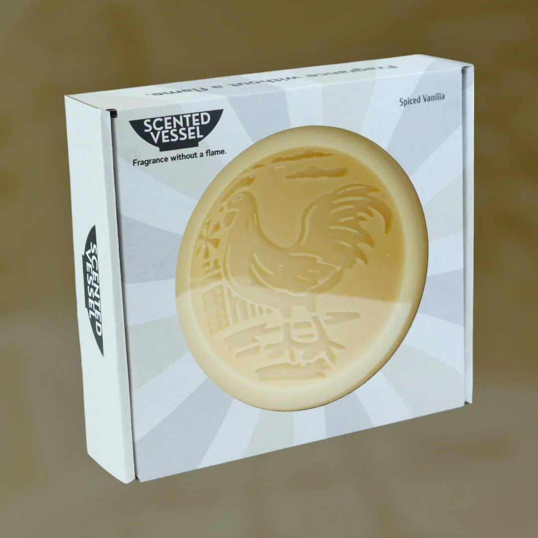 Spiced Vanilla Scented Vessel Rooster