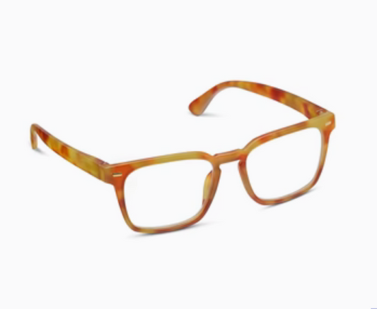 Peepers Readers Jude Amber Tortoise