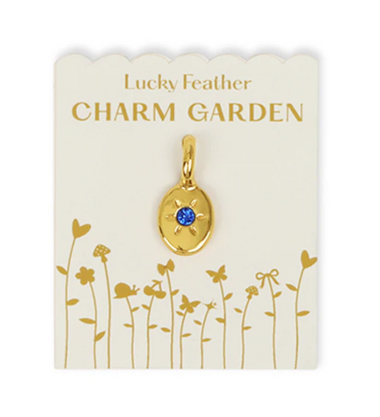 Charm Garden Gold Charm Birthstone September