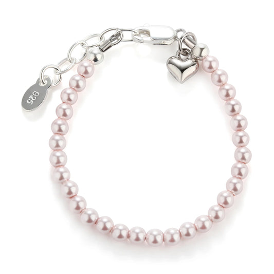 Serenity 2 Pink Heart Bracelet Baby/Toddler