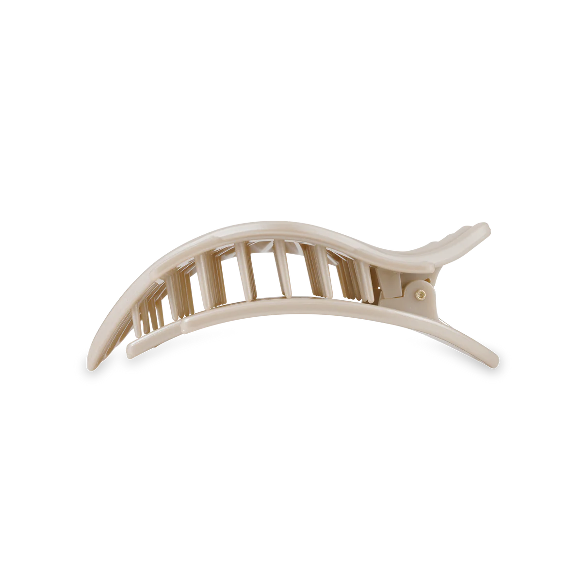 Teleties Medium Flat Hair Clip Shimmering Shell
