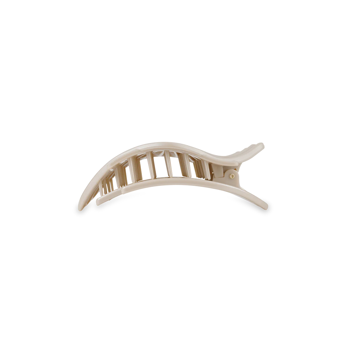 Teleties Tiny Flat Hair Clip Shimmering Shell