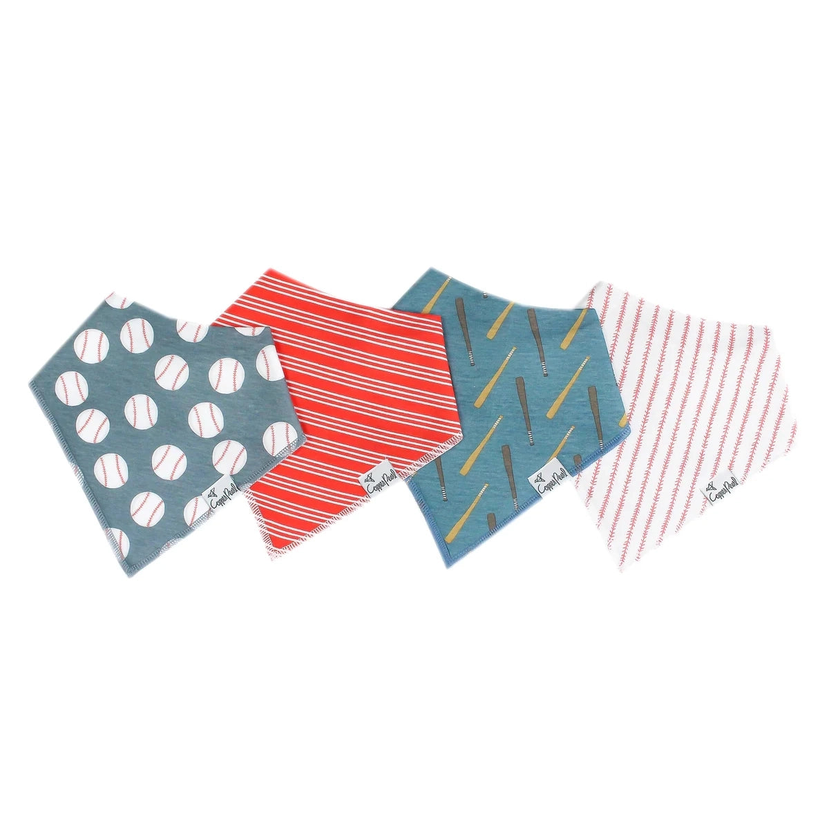 Bandana Bibs Slugger Set of 4